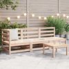 vidaXL Salon de jardin 3 pcs bois massif de pin