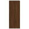 vidaXL Meuble TV mural ch&ecirc;ne marron 40,5x30x102 cm bois d'ing&eacute;nierie