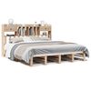 vidaXL Lit biblioth&egrave;que sans matelas 180x200 cm bois massif de pin