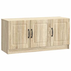 vidaXL Meuble TV Ch&ecirc;ne Sonoma 99 x 34,5 x 47 cm Bois d'ing&eacute;nierie