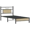 vidaXL Cadre de lit sans matelas chêne sonoma 80x200 cm