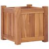 vidaXL Lit sur&eacute;lev&eacute; 30x30x30 cm Bois de teck solide