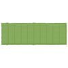 vidaXL Coussin de chaise longue vert m&eacute;lang&eacute; 186x58x4 cm tissu