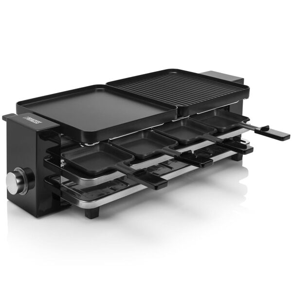 Princess Gril &agrave; raclette Piano 8 1200 W Noir