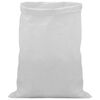 vidaXL Sacs tiss&eacute;s 250 pi&egrave;ces Blanc 40 x 60 cm PP