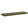 vidaXL Coussin de banc SOEST 100 % polyester Vert olive