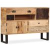 vidaXL Buffet Bois massif de manguier 115x30x80 cm