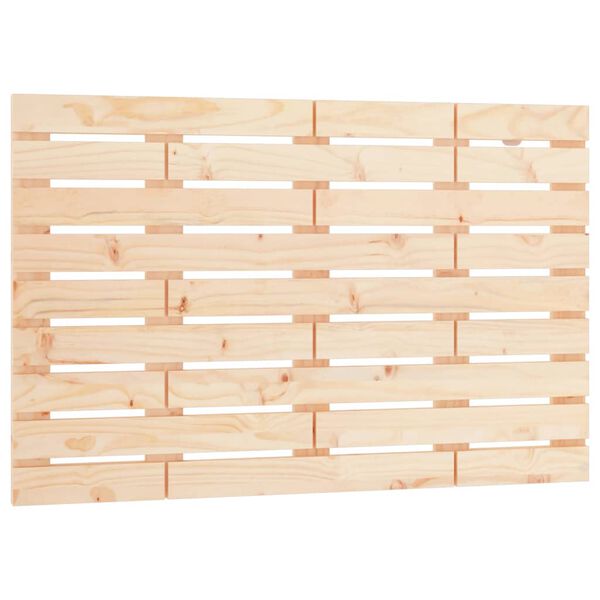 vidaXL Tête de lit murale 96x3x63 cm Bois massif de pin