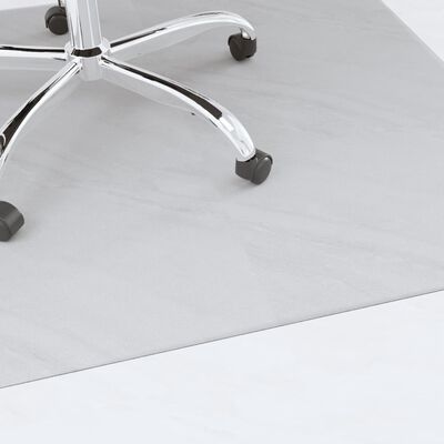 Tapis de chaise de bureau, 90 x 120 cm, gris clair, tapis de