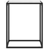 vidaXL Table console Blanc 60x35x75 cm Verre tremp&eacute;