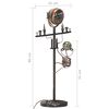 vidaXL Lampadaire avec design de réparateur Fer