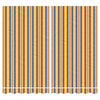 vidaXL Tissu de remplacement pour auvent rayures multicolores 3x2,5 m