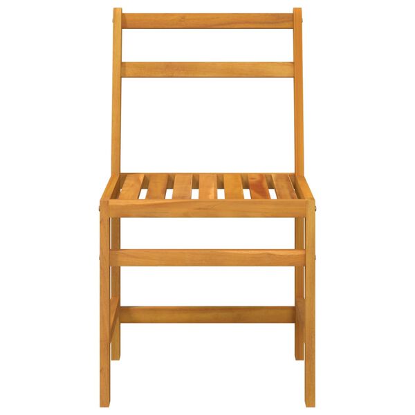 vidaXL Ensemble de balcon 3 pcs bois d'acacia solide