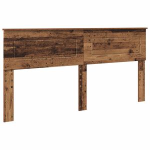 vidaXL T&ecirc;te de lit Bois Ancien Bois d'ing&eacute;nierie