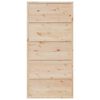 vidaXL Porte de grange 100x208 cm bois massif de pin