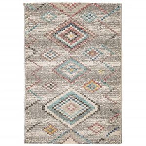 vidaXL Tapis ARBIZU int&eacute;rieur ext&eacute;rieur design vintage 160x230 cm