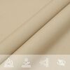 vidaXL Voile de parasol tissu oxford triangulaire 4,5x4,5x4,5 m beige