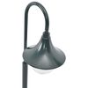 vidaXL Lampadaire de jardin E27 120 cm Aluminium Vert foncé