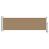 vidaXL Auvent lat&eacute;ral 60 x 300 cm 100% polyester fer acier