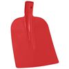 vidaXL Tête de pelle Rouge 32 x 24,5 cm Acier enduit de poudre
