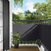 vidaXL &Eacute;cran de balcon Anthracite 100 x 300 cm Tissu Oxford