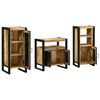 vidaXL Ensemble de mobilier de salle de bain avec tiroir 3 pcs