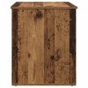 vidaXL Maison pour chat Bois ancien 53 x 52 x 62 cm Bois d'ing&eacute;nierie