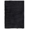 vidaXL Tapis shaggy &agrave; poils longs NAVARRA noir 240x340 cm polyester