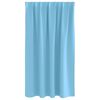 vidaXL Rideaux occultants avec anneaux 2 pcs Bleu clair 140 x 140 cm