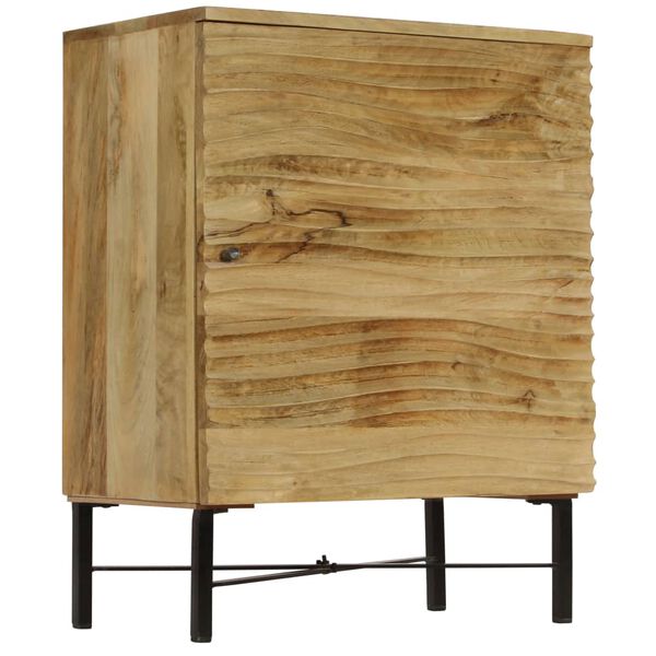 vidaXL Buffet Bois de manguier massif 60x35x75 cm