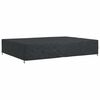 vidaXL Housse pour meubles Uni Noir 350 x 260 x 90 cm 210D