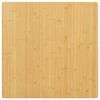 vidaXL Dessus de table 90x90x1,5 cm bambou