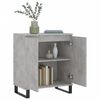 vidaXL Buffet Gris b&eacute;ton 60x35x70 cm Bois d'ing&eacute;nierie