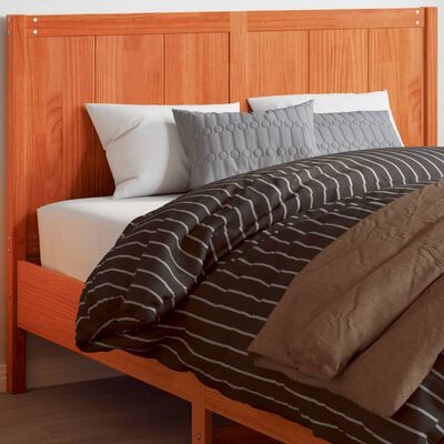 vidaXL Tête de lit cire marron 150 cm bois massif de pin