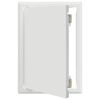 vidaXL Panneau d'Acc&egrave;s Blanc 33 x 23 x 3 cm Acier