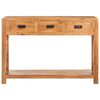 vidaXL Table console 110x40x76cm Bois d'acacia massif et finition miel