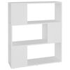 vidaXL Biblioth&egrave;que/S&eacute;parateur de pi&egrave;ce Blanc 80x24x94 cm