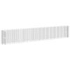 vidaXL Lit sur&eacute;lev&eacute; &agrave; gabion Fer galvanis&eacute; 610x50x100 cm