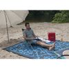Bo-Camp Tapis d'ext&eacute;rieur Chill mat Oriental 2x1,8 m M bleu