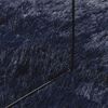 vidaXL Tapis shaggy à poils longs NAVARRA bleu marine 120x120 cm