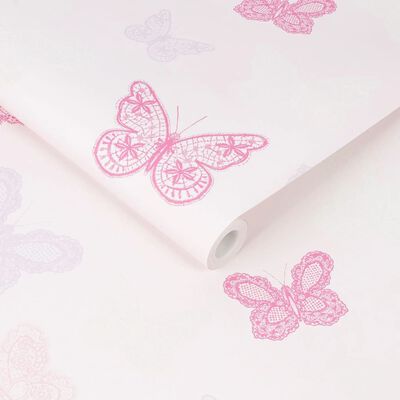Noordwand Papier peint Kids @ Home Butterfly rose