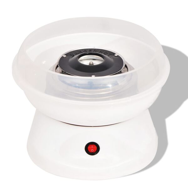 vidaXL Appareil &agrave; barbe &agrave; papa 480 W Blanc