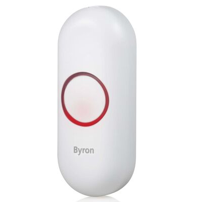 Byron Ensemble de sonnette portable sans fil Blanc