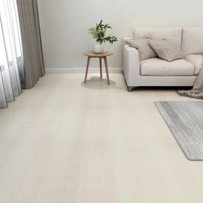 vidaXL Planches de plancher autoadhésives 20 pcs PVC 1,86 m² Beige