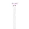 vidaXL Corde de bateau Blanc complet 10 mm 500 m Polypropyl&egrave;ne