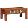 vidaXL Table basse 90x50x40 cm bois d'acacia massif