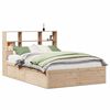 vidaXL Cadre de lit sans matelas 140x190 cm bois de pin massif