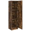 vidaXL Haut Armoire Ch&ecirc;ne fum&eacute; 31.5 x 32 x 122.5 cm