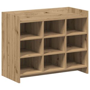 vidaXL Cabinet &agrave; chaussures 85 x 39,5 x 70 cm Bois d'ing&eacute;nierie