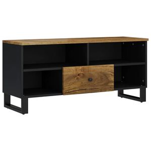 vidaXL Meuble TV 100x33x46 cm bois de manguier et d'ing&eacute;nierie